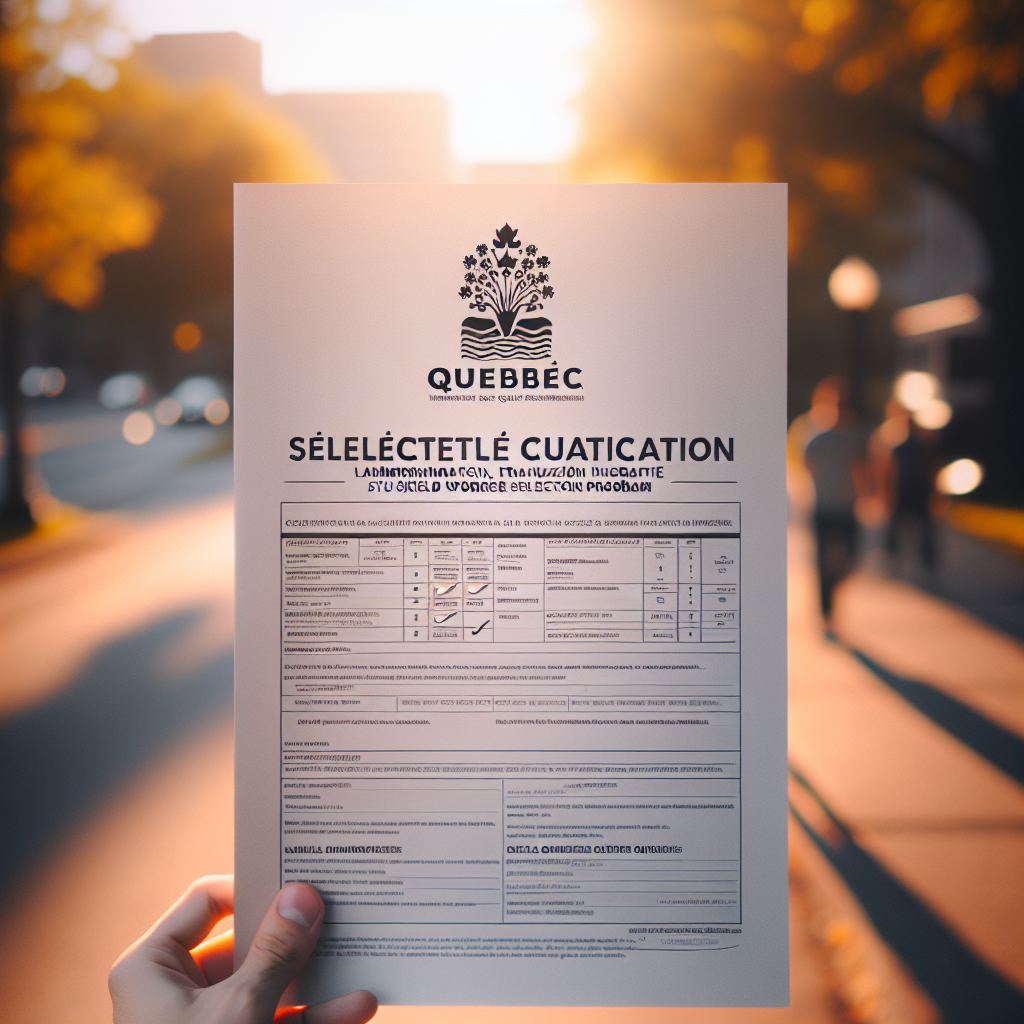 Quebec’s Skilled Worker Selection Program: Recent Draw Details