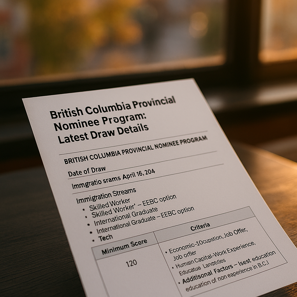 British-Columbia-Provincial-Nominee-Program-Latest-Draw-Details