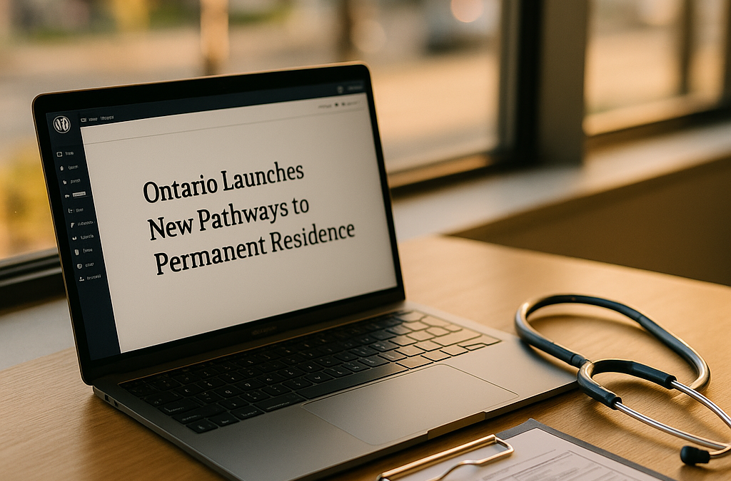 Ontario Launches New Pathways to Permanent Residence