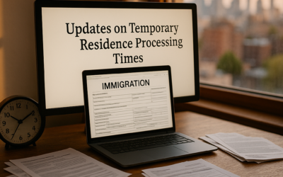 Updates on Temporary Residence Processing Times