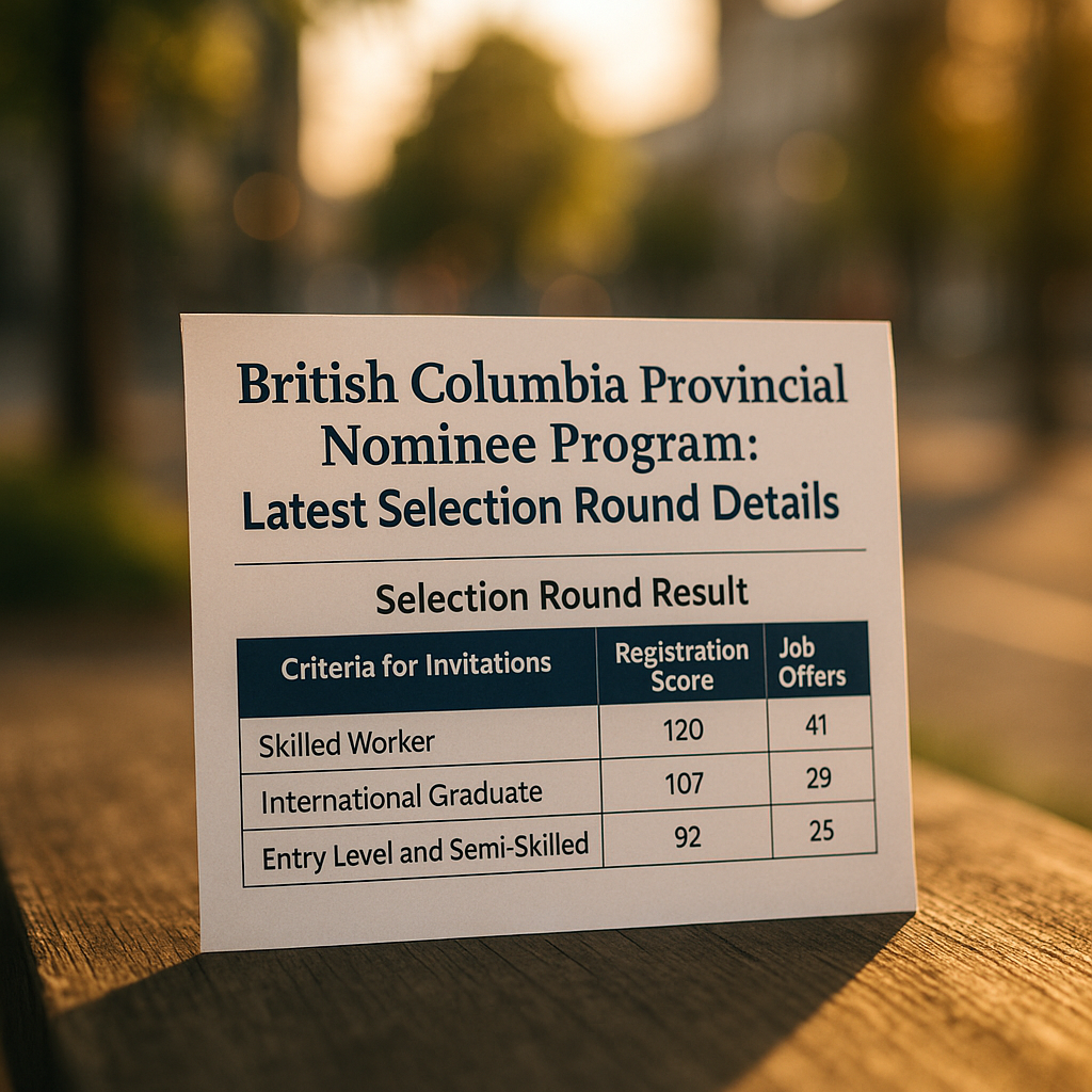 British-Columbia-Provincial-Nominee-Program-Latest-Selection-Round-Details