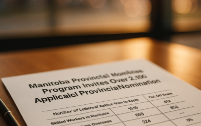 Manitoba Provincial Nominee Program Invites Over 2,100 Applicants for Provincial Nomination
