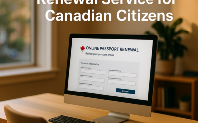 New Online Passport Renewal Service for Canadian Citizens