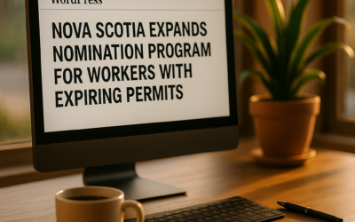 Nova Scotia Expands Nomination Program for Workers with Expiring Permits