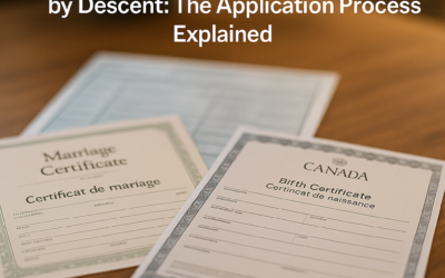 Understanding Canadian Citizenship by Descent: The Application Process Explained