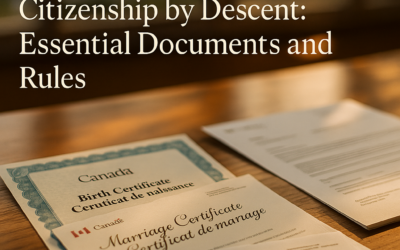 Unlocking Canadian Citizenship by Descent: Essential Documents and Rules