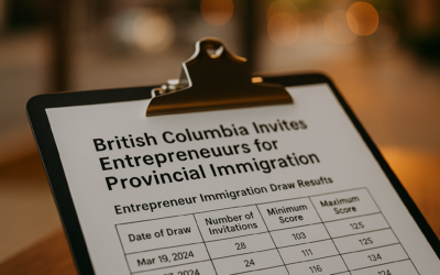 British Columbia Invites Entrepreneurs for Provincial Immigration