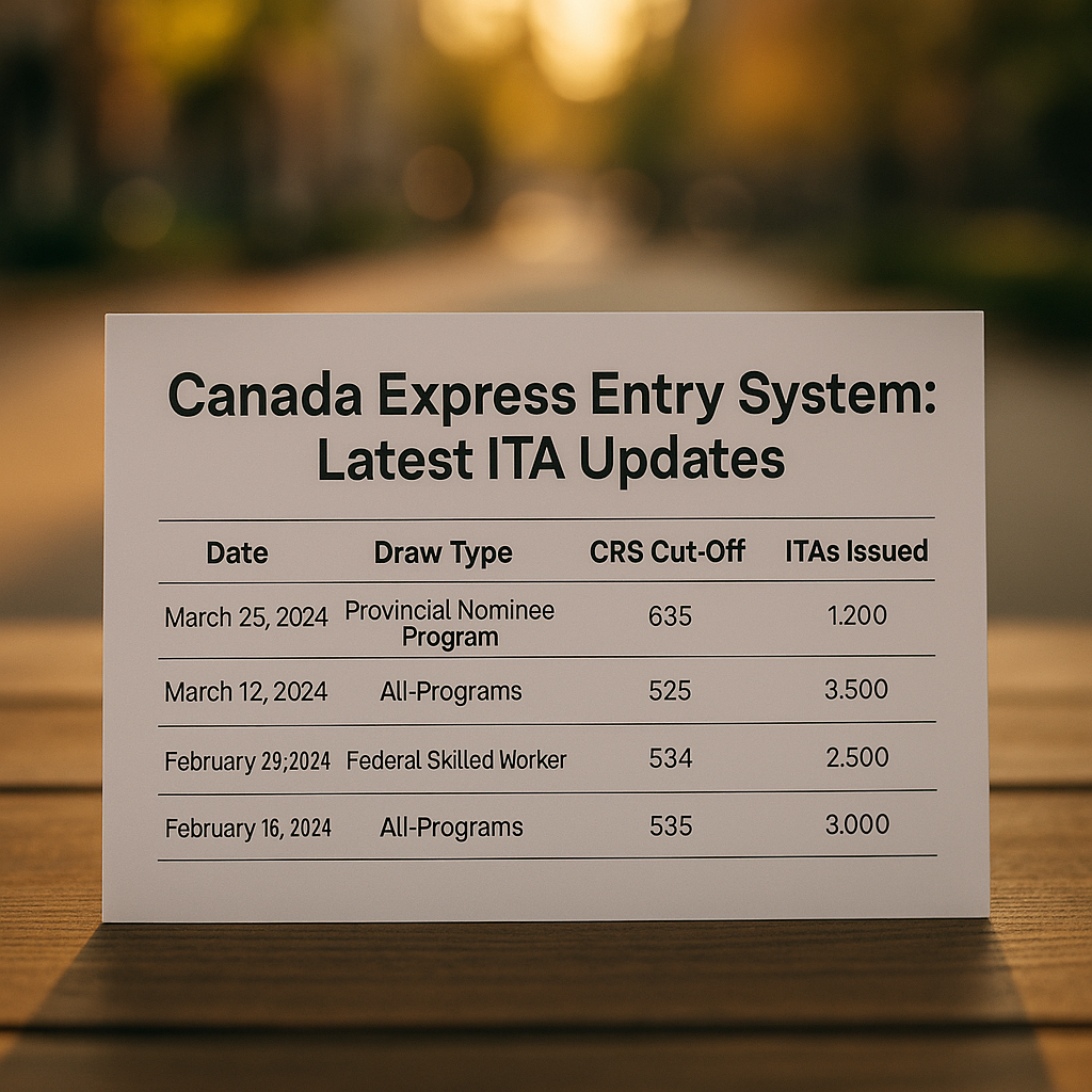 Canada-Express-Entry-System-Latest-ITA-Updates