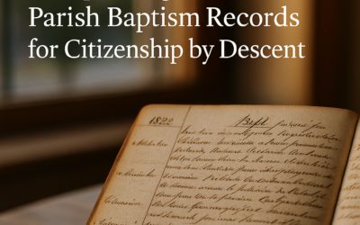 Deciphering Quebec Parish Baptism Records for Citizenship by Descent