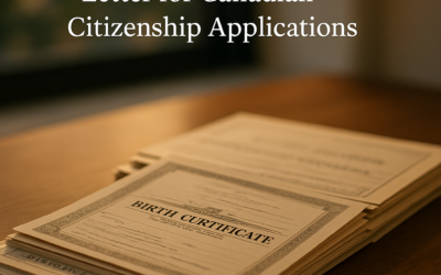 Guide to Writing a Cover Letter for Canadian Citizenship Applications