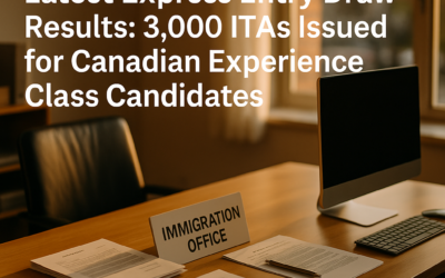 Latest Express Entry Draw Results: 3,000 ITAs Issued for Canadian Experience Class Candidates