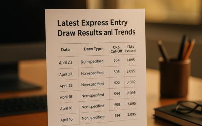 Latest Express Entry Draw Results and Trends
