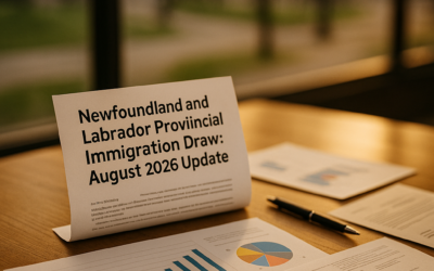 Newfoundland and Labrador Provincial Immigration Draw: August 2026 Update