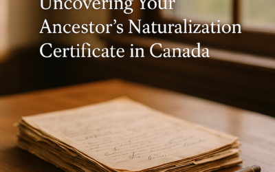 Uncovering Your Ancestor’s Naturalization Certificate in Canada