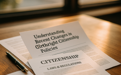 Understanding Recent Changes in Birthright Citizenship Policies