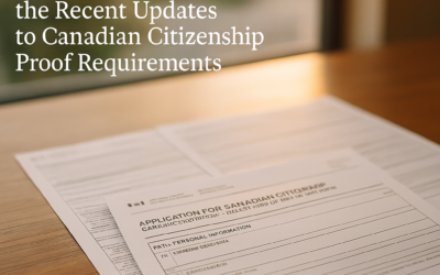 Understanding the Recent Updates to Canadian Citizenship Proof Requirements