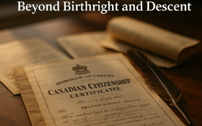 Unlocking Canadian Citizenship: Beyond Birthright and Descent