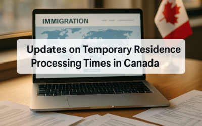 Updates on Temporary Residence Processing Times in Canada