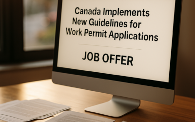 Canada Implements New Guidelines for Work Permit Applications