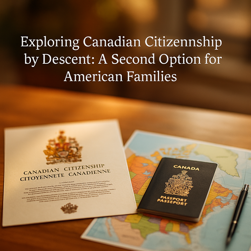 Exploring-Canadian-Citizenship-by-Descent-A-Second-Option-for-American-Families