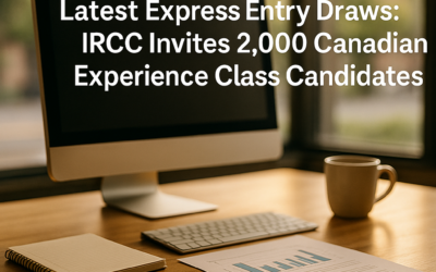 Latest Express Entry Draws: IRCC Invites 2,000 Canadian Experience Class Candidates