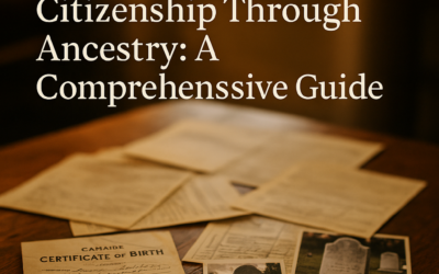Navigating Canadian Citizenship Through Ancestry: A Comprehensive Guide