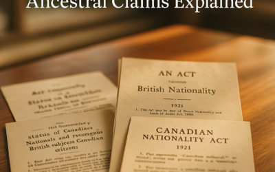 Understanding Canadian Citizenship by Descent: Ancestral Claims Explained
