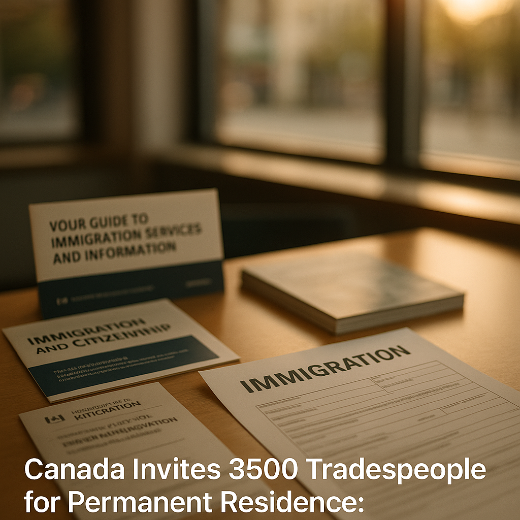 Canada-Invites-3500-Tradespeople-for-Permanent-Residence-Latest-Updates