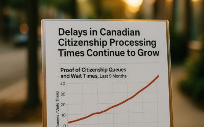 Delays in Canadian Citizenship Processing Times Continue to Grow
