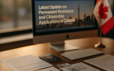Latest Update on Permanent Residence and Citizenship Applications in Canada