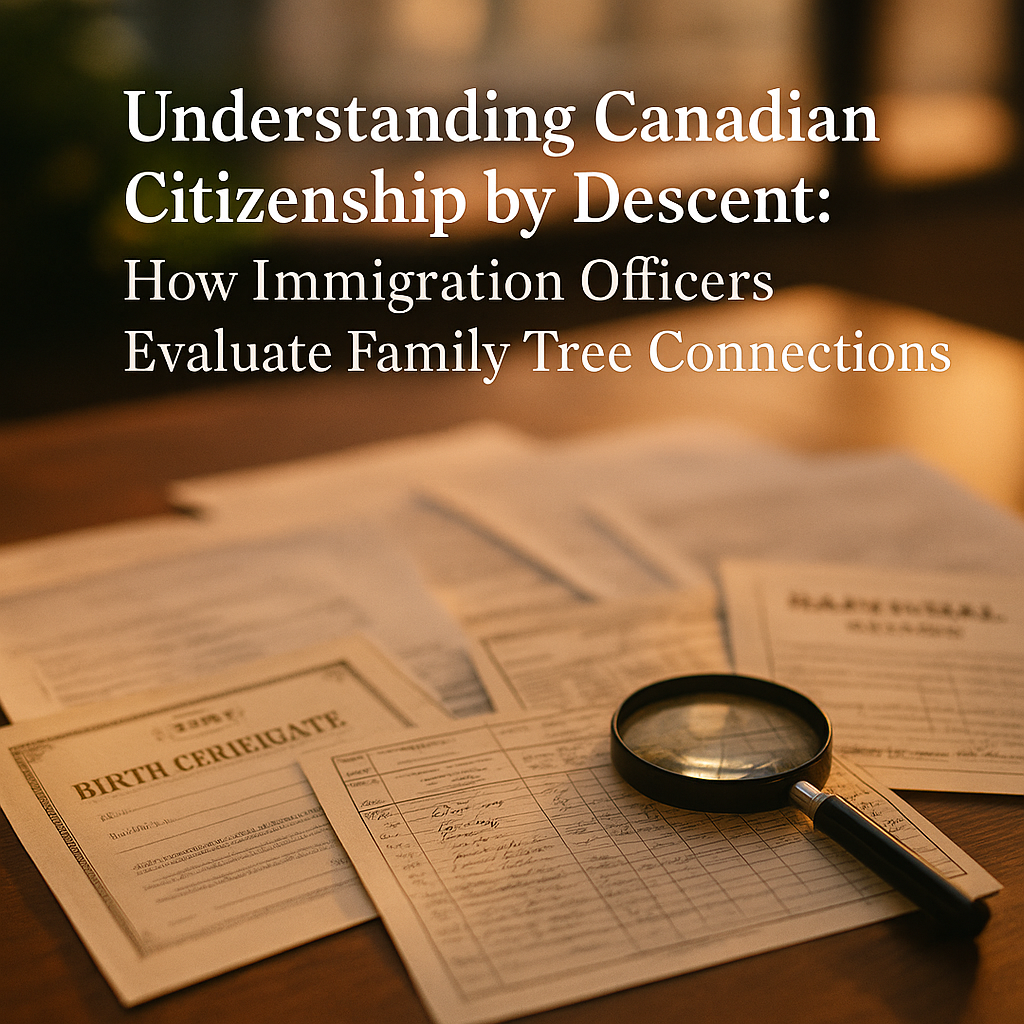 Understanding-Canadian-Citizenship-by-Descent-How-Immigration-Officers-Evaluate-Family-Tree-Connections